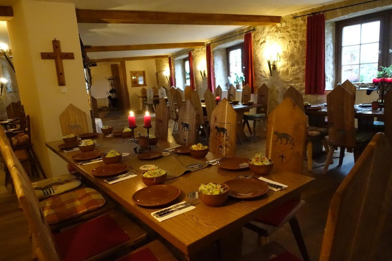 Hotel Burg Katzenstein Katzenstein  Zewnętrze zdjęcie